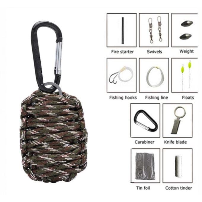 Wrapped 15piece Survival Kit - Default